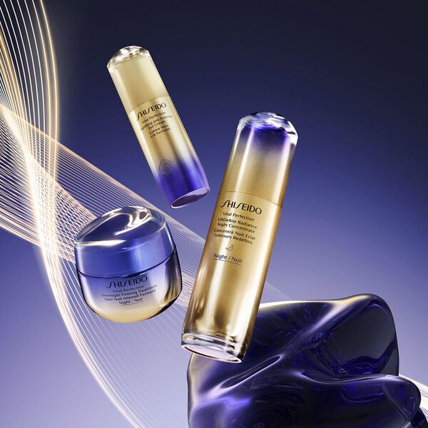 Shiseido Nachtkonzentrat für strahlende, neu definierte Konturen