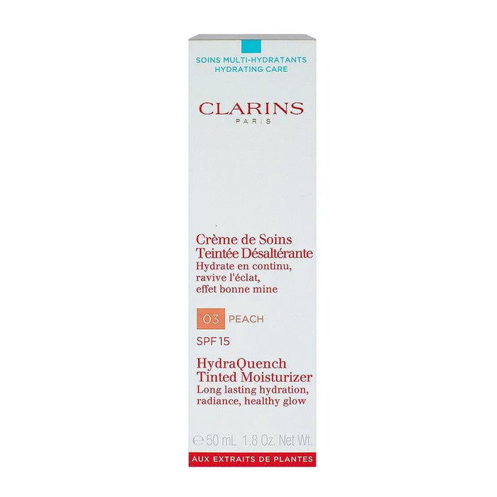 Clarins - Getönte erfrischende Creme SPF15 - 03 Peach-Parfumerie Olara-1