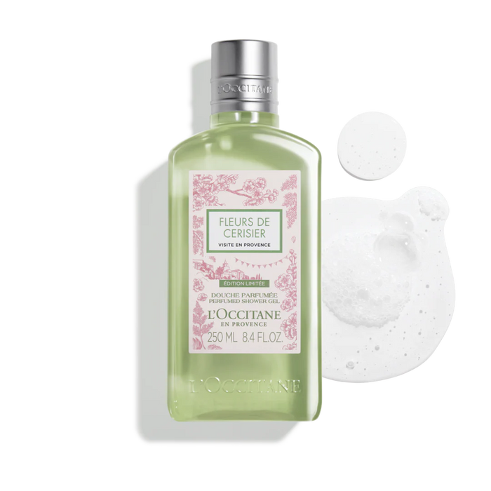 L'Occitane Gel Douche Fleur De Cerisier 250ml-Parfumerie Olara-1 