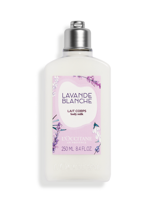 L'Occitane Lait Corps Lavande Blanche 250 ml-Parfumerie Olara-1 