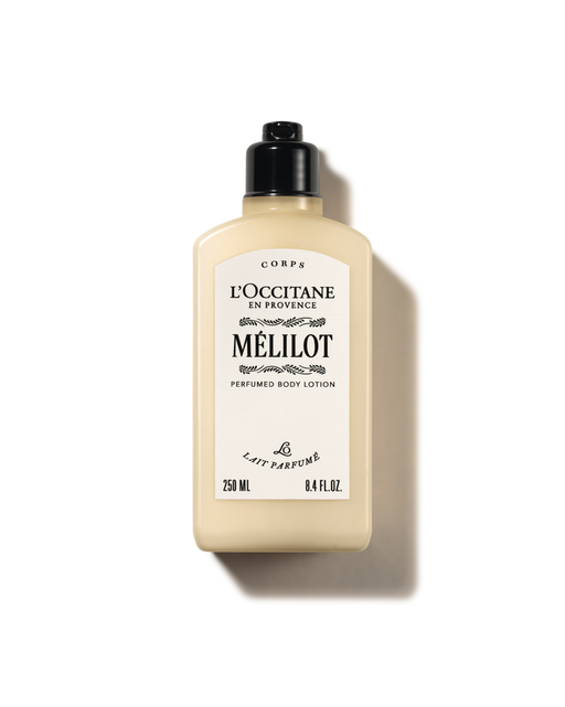 L'Occitane Lait Corps parfumé Mélilot 250ml-Parfumerie Olara-1