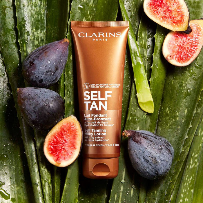 Clarins Self Tan Lait Fondant - Self Tanning Face & Body