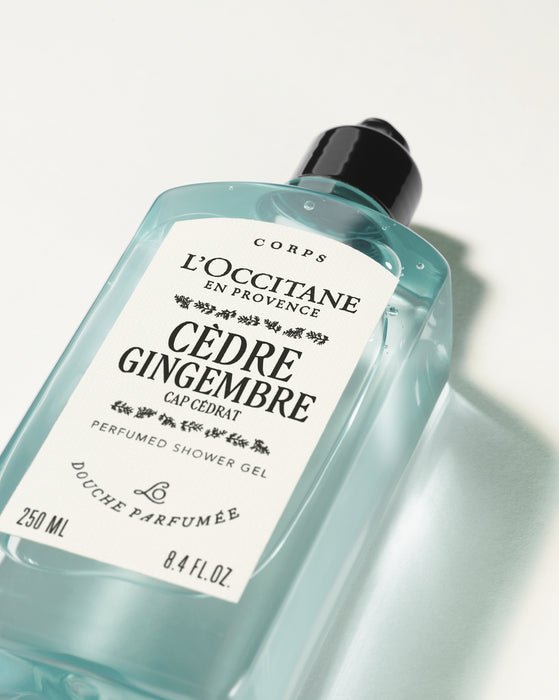 L'Occitane -Gel Douche Cèdre Gingembre (Cap Cédrat)-Parfumerie Olara-2