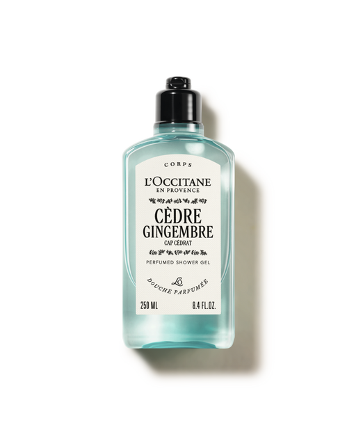 L'Occitane -Gel Douche Cèdre Gingembre (Cap Cédrat)-Parfumerie Olara-1 