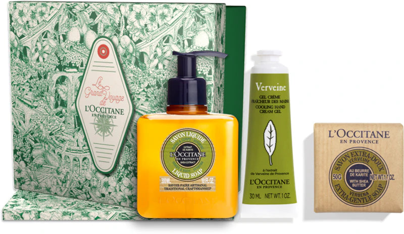 L'Occitane Coffret Soin des mains Fraîcheur de verveine