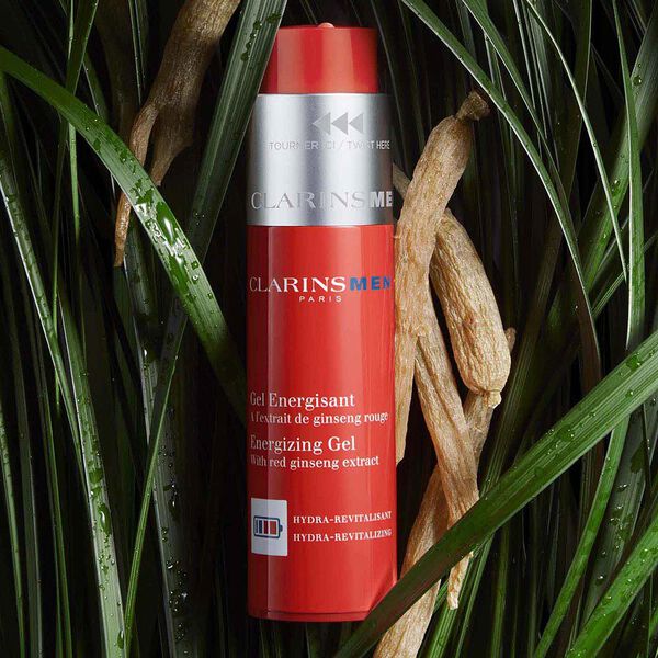 Gel Energizante Clarins Men con Extracto de Ginseng Rojo