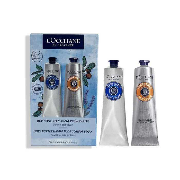 L'Occitane Coffret Duo Confort Mains et Pieds Karité