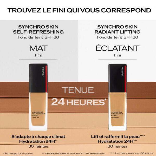Shiseido Synchro Skin Autorefrescante SPF30 - Base de maquillaje 24 horas