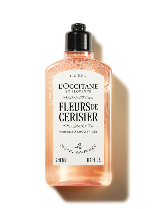 L'Occitane Gel Douche parfumé Fleurs de Cerisier-Parfumerie Olara-1