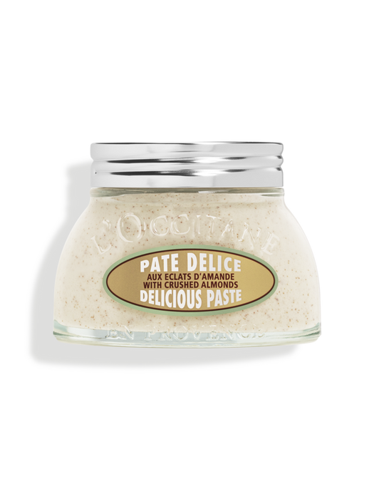 L'Occitane Pâte Délice aux éclats d'Amande 200ml-Parfumerie Olara-1 