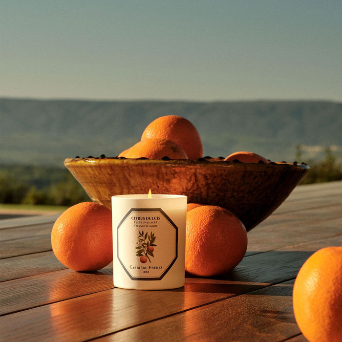 Carrière Frères - Bougie Fleur d'oranger