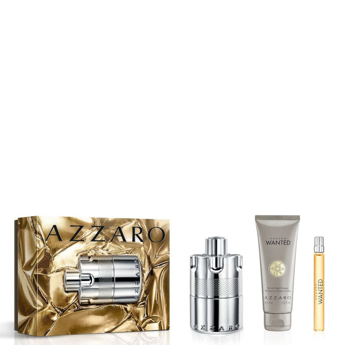 Azzaro WANTED- COFFRET EAU DE PARFUM 100ML + 10ML + GEL DOUCHE 75ML