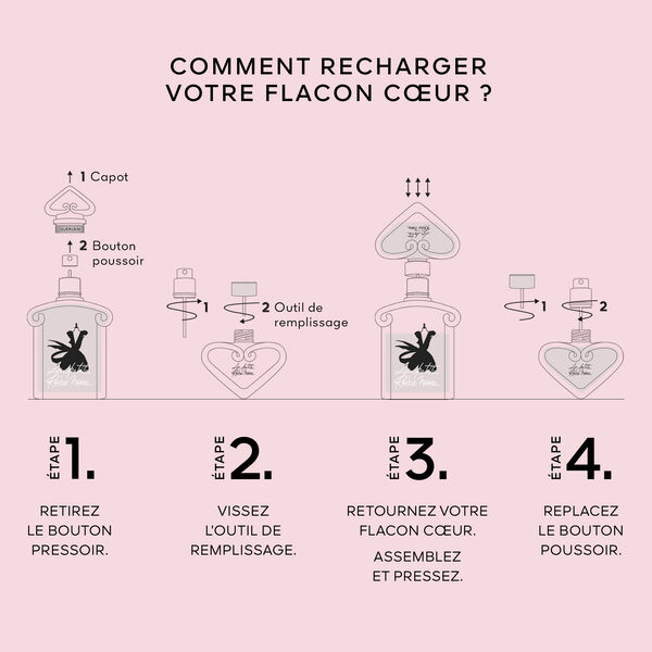 Guerlain La petite robe noire - Le flacon de coeur