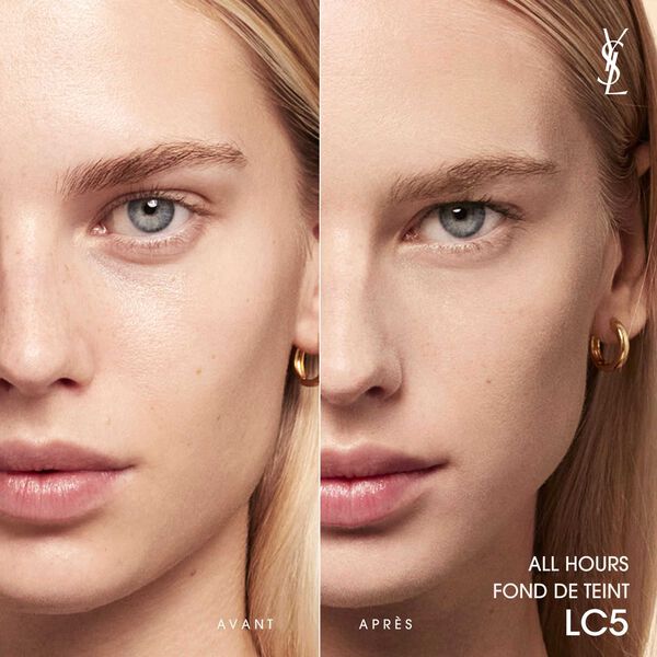YSL All Hours 24H Luminous Matte Foundation - Alta copertura 25 ml