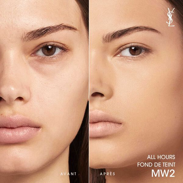 YSL All Hours 24H Luminous Matte Foundation - Alta copertura 25 ml