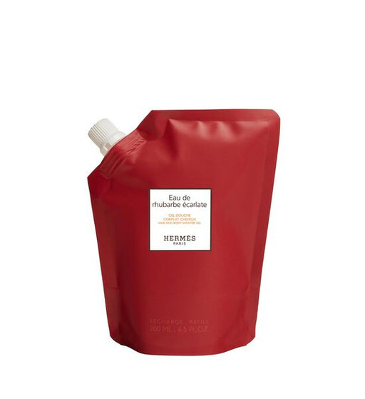 Hermès Eau de Rhubarbe Écarlate - Gel douche recharge 200ml-Parfumerie Olara-1