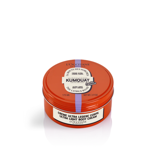 L'Occitane Crème corps ultra légère Karité Kumquat 175ml-Parfumerie Olara-1 