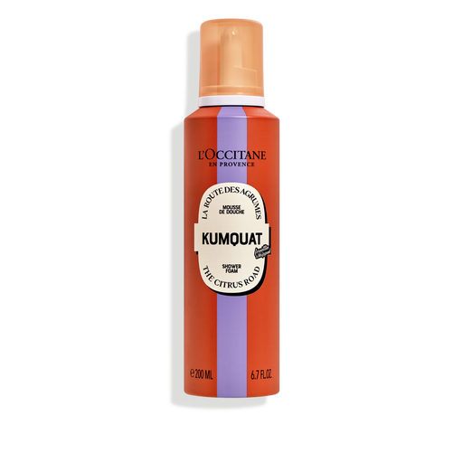 L'Occitane Mousse de douche Karité Kumquat 200ml-Parfumerie Olara-1 