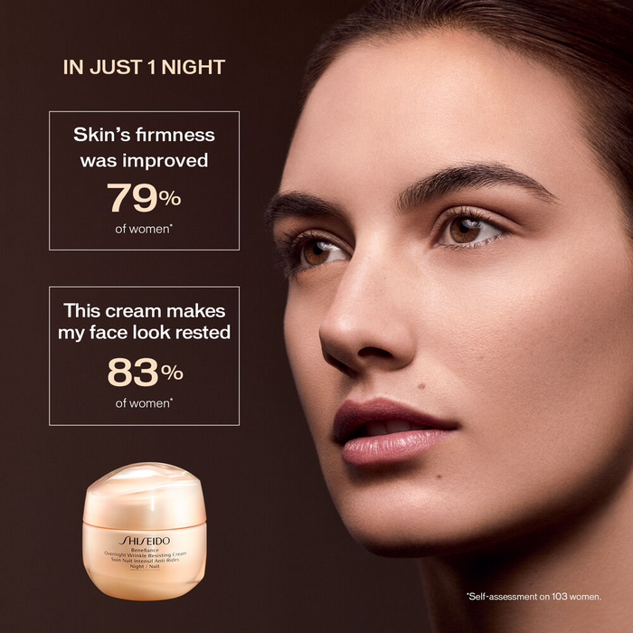 Shiseido Benefiance Trattamento intensivo antirughe notte